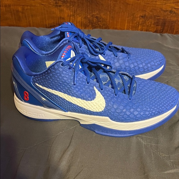 Nike Blue and White Athletic Shoes shoot an offer not taking below $180 - Picture 5 of 6